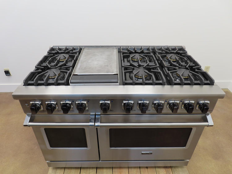 Viking Professional 5 Series VDR5486GSS 48" Dual Fuel Range With 6Sealed Burners